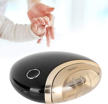Electric Automatic Nail Clipper, Electric Nail File Clipper Nail Trimmer Intelligent USB Charging Automatic Fingernail Cutter Safety Fingernail Trimmer for Baby, Kids, Seniors and Adult