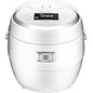 CUCKOO CR-0810F | 8-Cup (Uncooked) Micom Rice Cooker | 9 Menu Options: White Rice, Cake, Soup & More, Nonstick Inner Pot, Designed in Korea | White