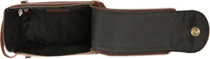 Premium Buffalo Leather Unisex Toiletry Bag Travel Dopp Kit Shaving kit (Distressed Tan)