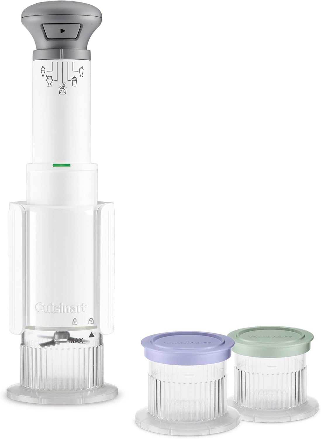 Cuisinart Ice Cream Maker, 5-in-1, 3 Half-Pint Mixing Cups
