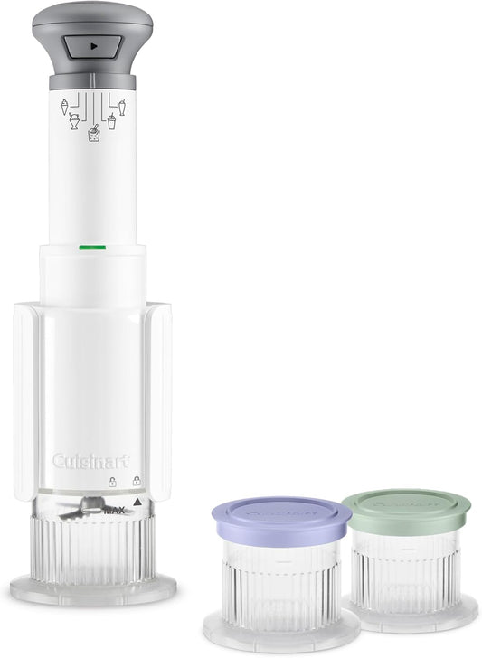 Cuisinart Ice Cream Maker, 5-in-1, 3 Half-Pint Mixing Cups