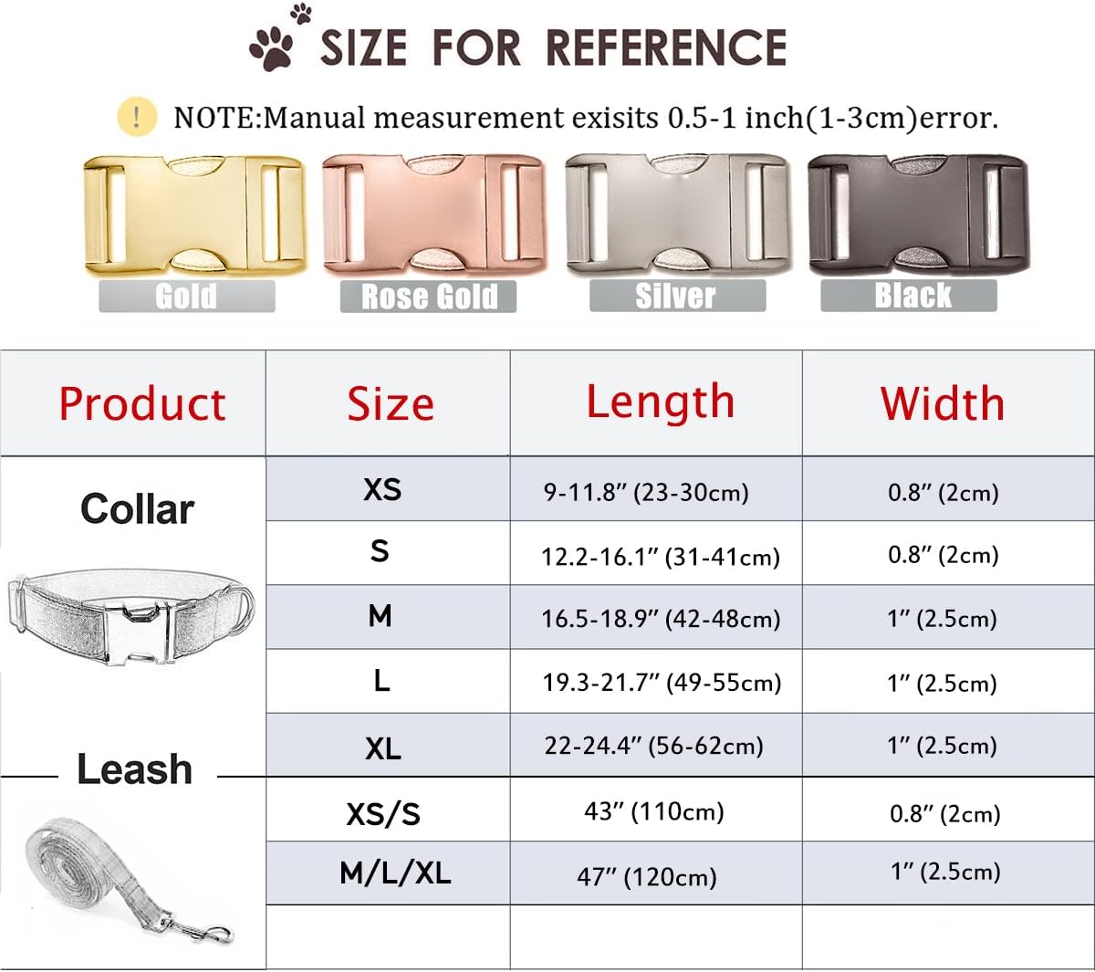 Custom Engraved Dog Collar with Name and Phone Number, Personalized for Small, Medium, and Large Dogs (Plaid)