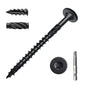 Wood Screws #14 x 6 Inch, Deck Screws 50Pcs,T30 Star Drive Outdoor Screws, Rust Resistant Timber Screws for Timber/Log/Landscaping Wood (#14 x 6)