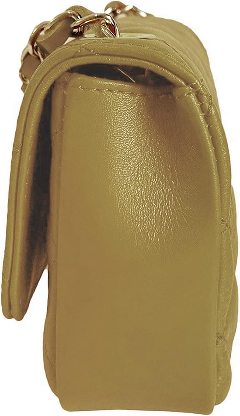 MamaMilano Women/Girls Italian Handmade Genuine Leather Cleo Shoulder Bag/Purse/HandBag/Totebag with Shoulder Strap