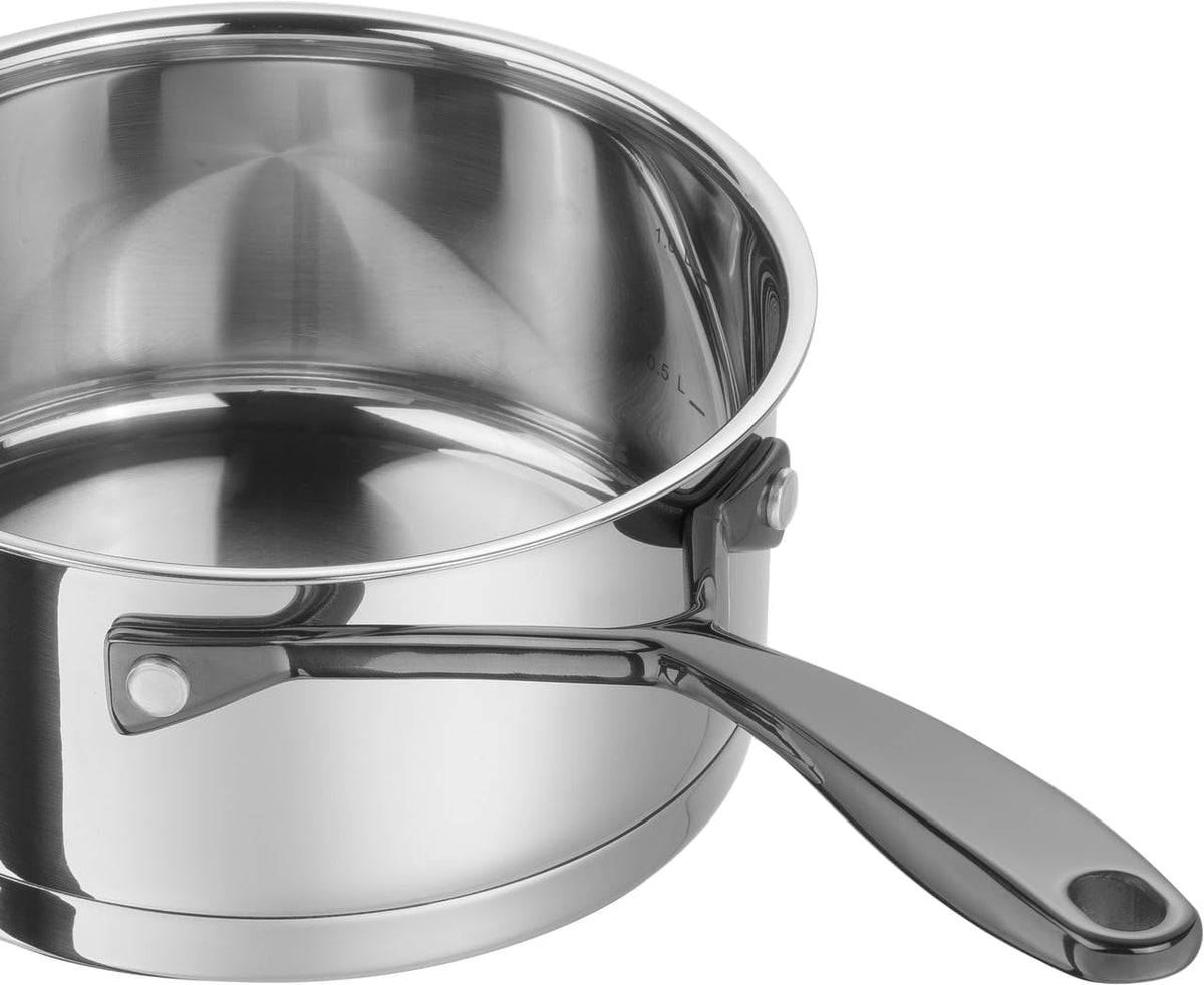 ZWILLING Bellasera Black 9-Piece Premium Stainless Steel Kitchen Cookware Set