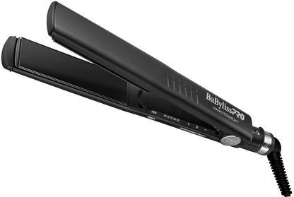BaBylissPRO Nano Titanium Dual Ionic Flat Iron for Maximum Smoothness and Shine