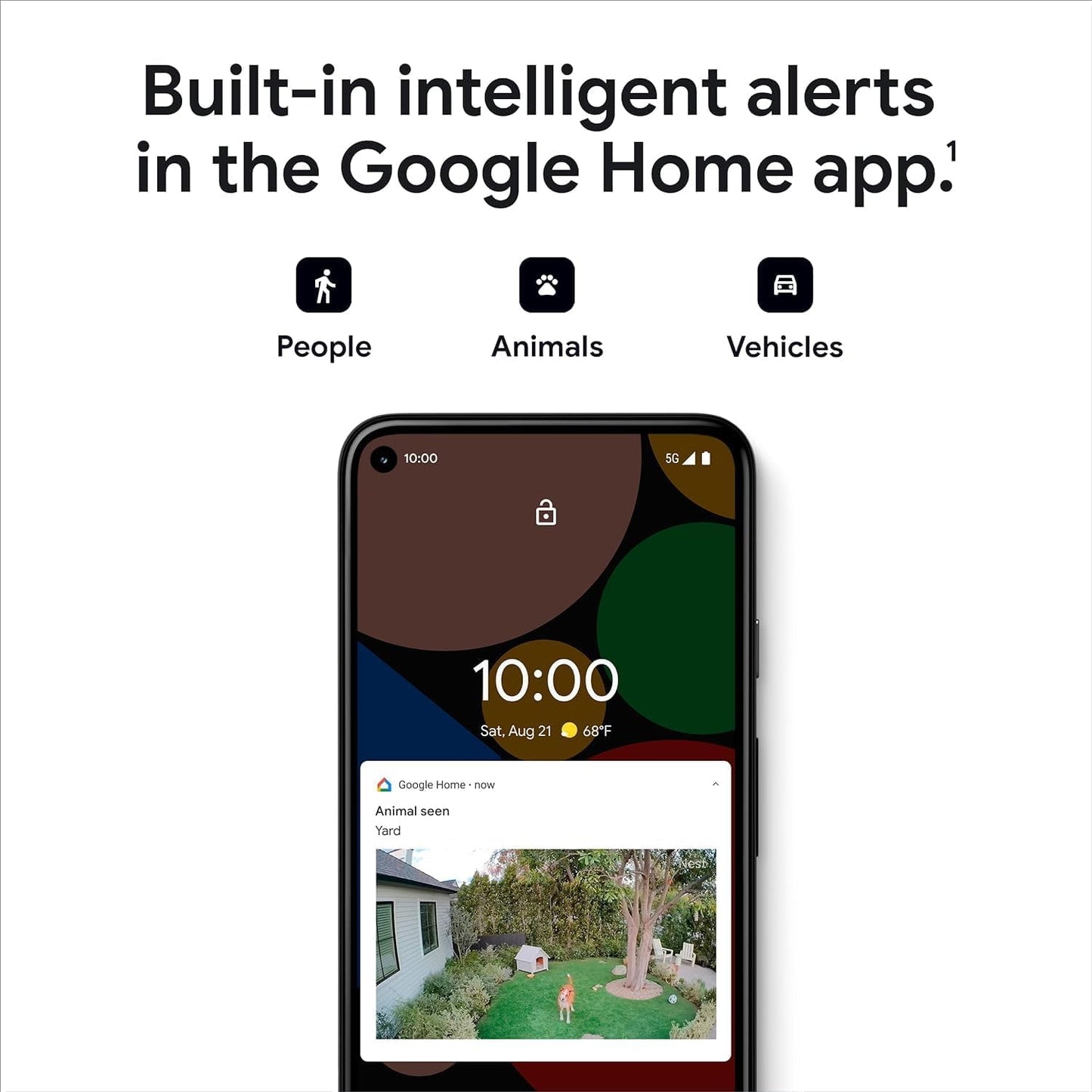 Google Nest Security Cam (Wired) - 2nd Generation - Snow