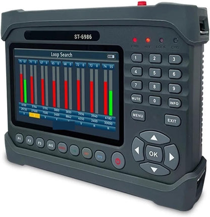 ST 6986 Satellite Signal Finder Locator DVB-S2 S DVB T T2 Satellite Signal Meter for Dish Network Directv