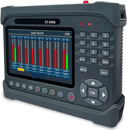 ST 6986 Satellite Signal Finder Locator DVB-S2 S DVB T T2 Satellite Signal Meter for Dish Network Directv