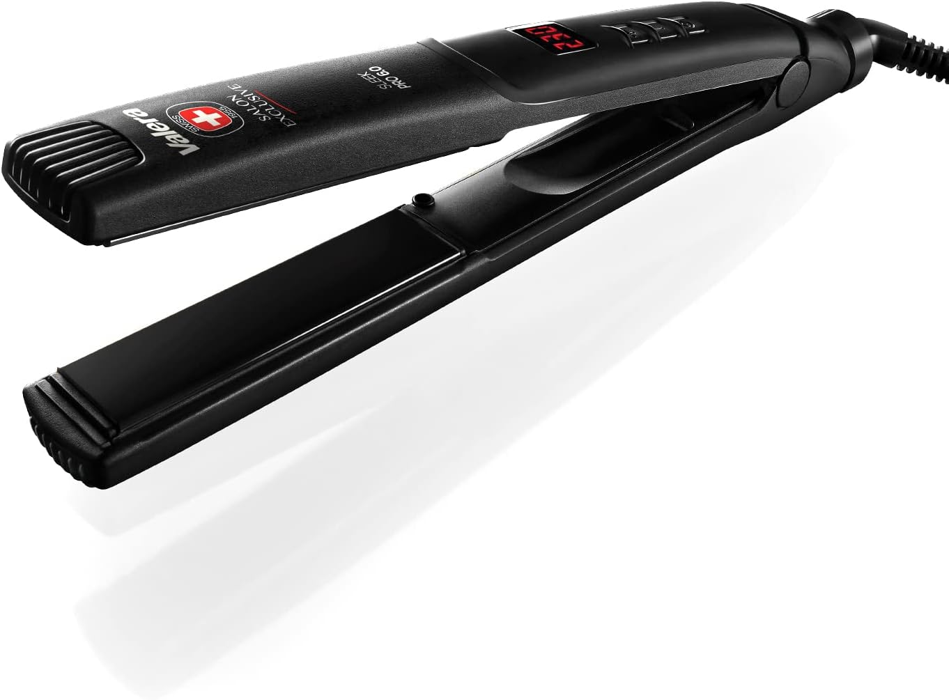 Valera Professional Hair Straightener, with ion Generator and Digital Display, max. Temperature 450°F