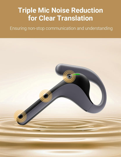 Timekettle W4 Pro AI Interpreter Earbuds,Bidirection Simultaneous Translation,Translator Device Supporting 40 Languages,Translator Earbuds for Call and Video Translation, APP Work with IOS and Android