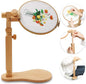 Purilite Select Adjustable Beech Wood Embroidery Hoop Stand