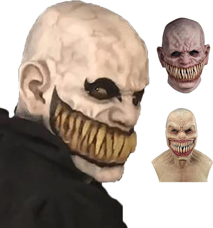 Cosplay Scary Mask, Scary Dracula Monster Costume Party Horror Demon Zombie