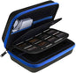 AUSTOR Carrying Case for New 3DS XL, Black and Blue