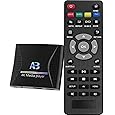 4K Media Player with Remote Control,Digital MP4 Player for 8TB HDD/USB Drive/TF Card/H.265 MP4 PPT MKV AVI Support HDMI/AV/Optical Out and USB Mouse/Keyboard-HDMI up to 7.1 Surround Sound…