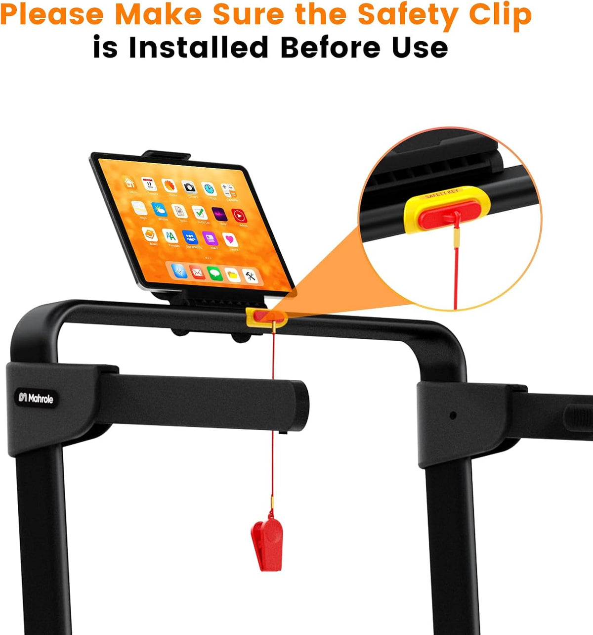 Mahrole Walking Pad with Vibration and lncline,Foldable Walking Pad Treadmill with Remote Control and APP,Powerful 3.0HP Servo Motor Treadmills for Home and Office