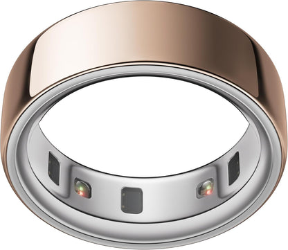Oura Ring 4 - Silver - Size 8 - Smart Ring - Size First with Oura Ring 4 Sizing Kit - Sleep Tracking Wearable - Heart Rate - Fitness Tracker - Up to 8 Days of Battery Life