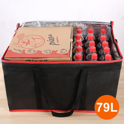 Purilite Select™ Insulated Food Delivery Bag – Extra Large Thermal Carrier for Hot &amp; Cold Food Transport