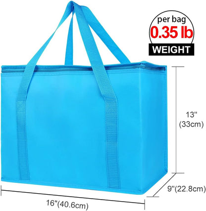 Purilite Select™ Insulated Food Delivery Bag – Extra Large Thermal Carrier for Hot &amp; Cold Food Transport