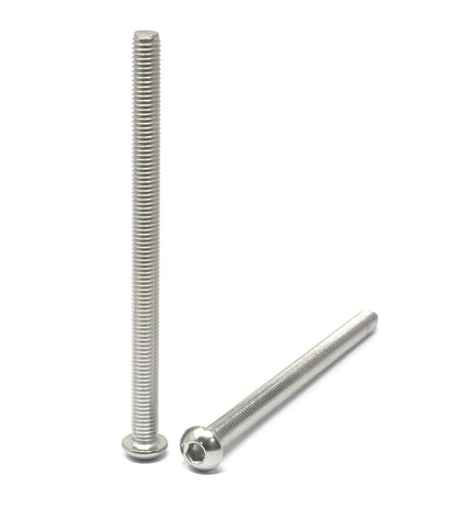 iexcell 50 Pcs M6 x 20mm Thread Pitch 1 mm Stainless Steel 304 Hex Socket Button Head Cap Screws Bolts Kit