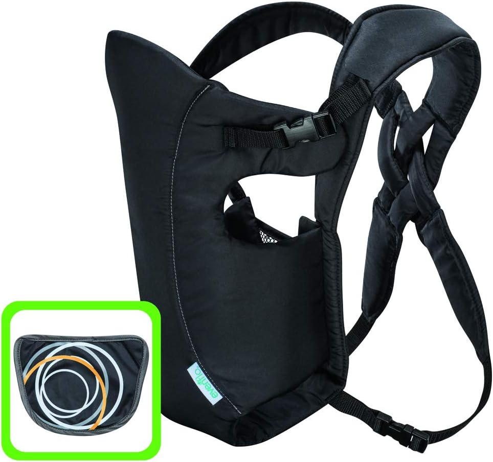 Infant Baby Carrier with Padded Straps | 2 Carrying Positions, Adjustable Fit & Secure Buckles