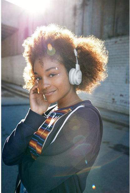 JBL Live 460NC - Wireless On-Ear Noise Cancelling Headphones with Long Battery Life and Voice Assistant Control - Black