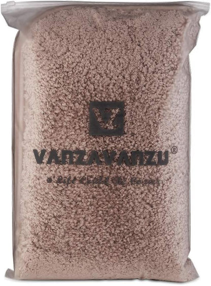 Bathroom Rugs Set 2 Pieces - Bath Rugs Ultra Soft Absorbent Non-Slip Fluffy Thick Microfiber Cozy Bath Mats Set for Tub Shower Bathroom Floors Accessories, 20"x32" & 16"x24" Set of 2 (Beige)