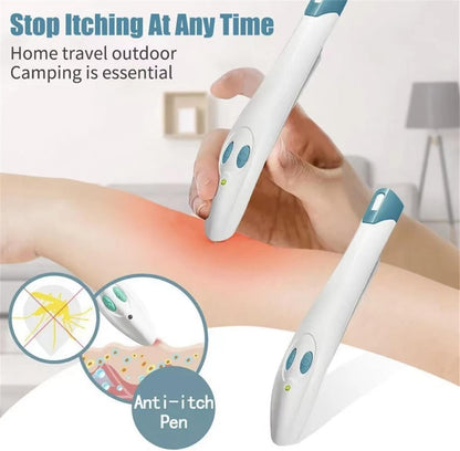 SJHKXAHY Insect Bite Healer Electronic Pen Device Chemical Free Effective for Irritating Insect Stings Lasting Relief Burning Swelling and Pain Anti-Itch Pen Heat Antipruritic Technology,One