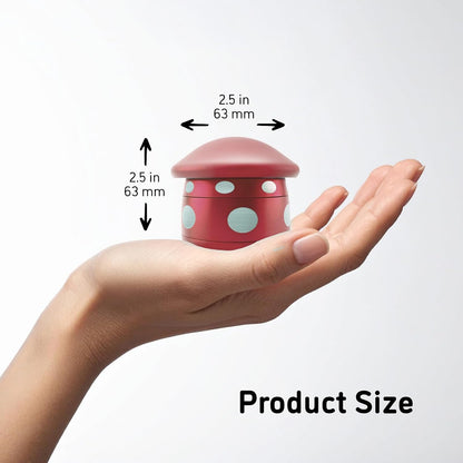 Cucinaut Herb and Spice Grinder | Aluminium Manual Grinder for Herbs, Spices, and Seasoning Preparation