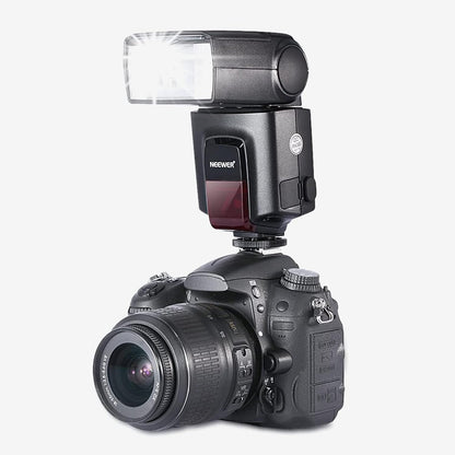 NEEWER TT560 Flash Speedlite with M/S1/S2 Mode, Manual Universal Single Contact Speedlight Compatible with Canon Nikon Panasonic Olympus Pentax Sony DSLR & Mirrorless Cameras with Standard Hot Shoe