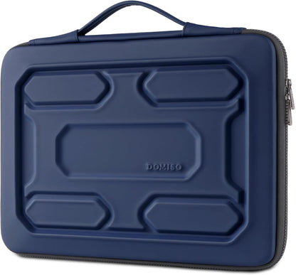 DOMISO 15.6 inch Laptop Sleeve with Handle Protective Shockproof Waterproof EVA Case for 15.6" Yoga 720 IdeaPad 310 320 ThinkPad T570/Legion 5 Gen 6/HP Envy 15/15.6" Notebooks, Dark Blue