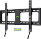 USX MOUNT UL Listed Fixed TV Wall Mount for 37-82 Inch TVs up to 132 Lbs, Low Profile TV Wall Bracket Fit Wood Studs 16", 18", 24", TV Mount with Max VESA 600x400mm, Quick Locked and Release, XFL090