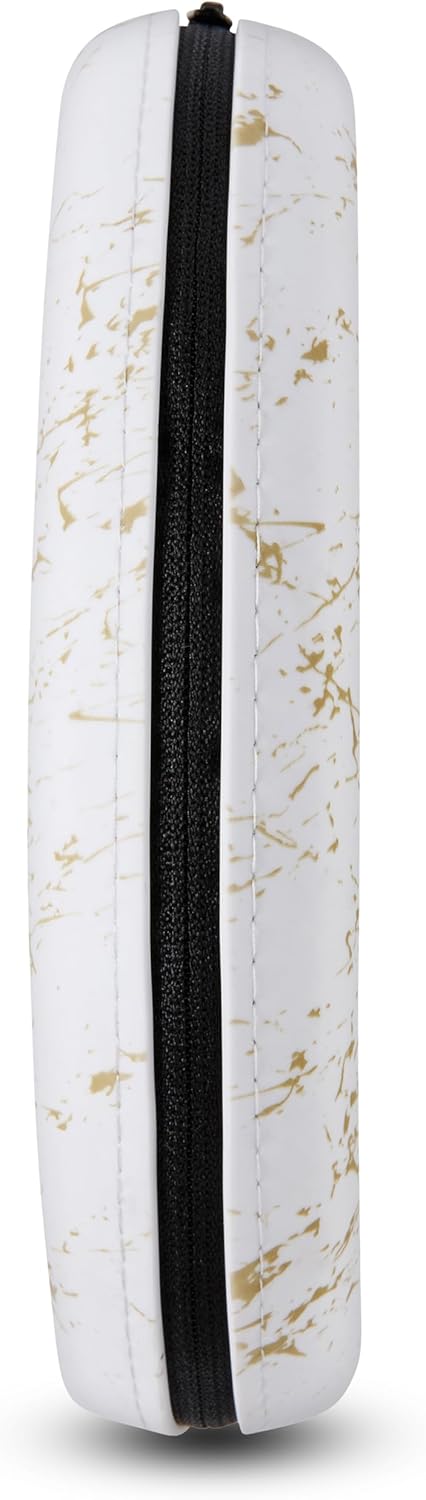 WC BandZ Virtuoso V2 - Silicone Headband Cover for Corsair Virtuoso Headphones by Wicked Cushions | Machine Washable, No More Flaking Leather | for Virtuoso Wireless, XT, and SE | Gold Marble