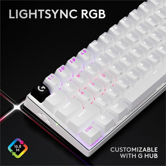 Logitech G PRO X 60 Gaming Keyboard - PuriLite