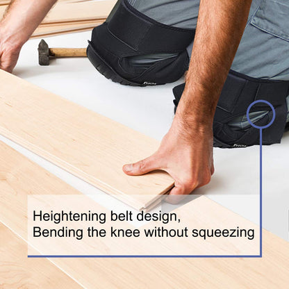 Knee Pads, Preciva Professional Gel Knee Pads for Work, Heavy Duty High Anti-Slip Straps and Double Gel Cushion Foam Padding Construction Tool Kneepads - Cleaning, Flooring, Gardening