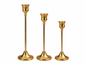 Elegant Candle Stand Set – 3 Pieces | Curved Design & Straight Design | Luxury Home & Event Décor