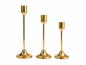 Elegant Candle Stand Set – 3 Pieces | Curved Design & Straight Design | Luxury Home & Event Décor