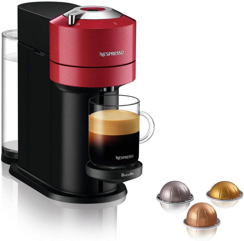 Nespresso Vertuo Next Coffee and Espresso Machine by Breville - Cherry Red