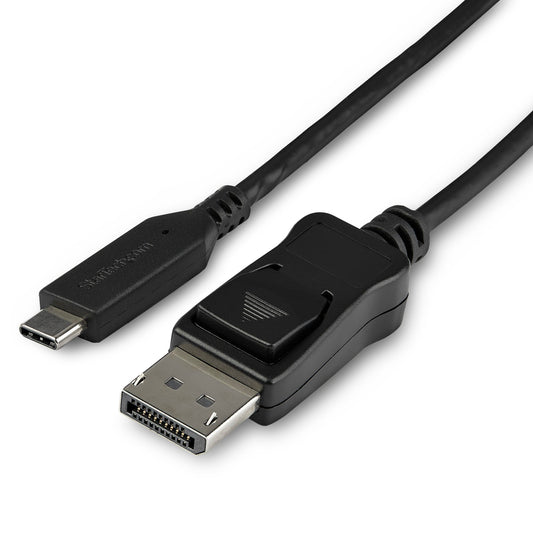 3.3ft (1m) USB C to DisplayPort 1.4 Cable - 8K/5K/4K USB Type-C to DP 1.4 Alt Mode Video Adapter Converter - HBR3/HDR/DSC - 8K 60Hz DP Monitor Cable - USB-C/Thunderbolt