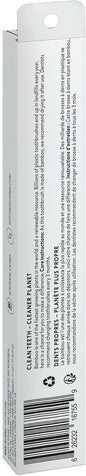 ATTITUDE Bamboo Toothbrush, Blue, 1 Count