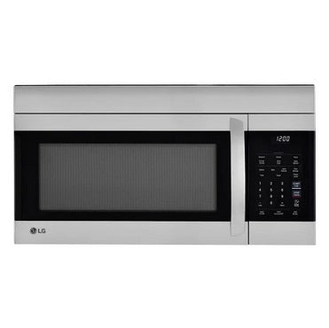 LG 1.7 cu. ft. Stainless-steel Over-the-range Microwave with EasyClean Interior