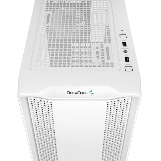 DeepCool-CC560-V2-White-Mid-Tower-ATX-PC-Case-Tempered-Glass - PuriLite