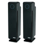 GermGuardian Elite 4-in-1 UV-C Tower Plus Air Purifier, 2-pack