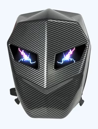 LED Illuminated Backpack - Durable Waterproof Design Bag for Motorcyclists, Travelers & Campers