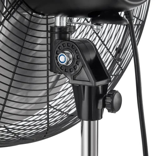 Global Industrial™ 18" Industrial Pedestal Oscillating Fan, 4,550 CFM, 1/6 HP