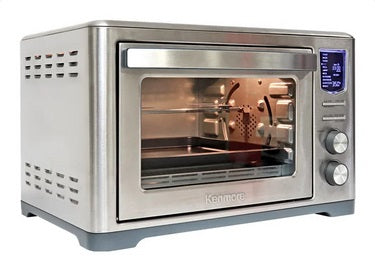 Kenmore 11- in-1 Digital Air Fryer Convection Toaster Oven with Rotisserie - PuriLite