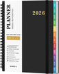 2026 Planner – Weekly Monthly Planner 2026 – Large 8.5 x 11 Planner – Thick Paper Productivity Planner (Black)