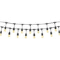 OVE 48 ft. (14.63 m) Glass Weatherproof LED String Lights