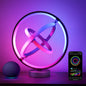 TB1 AI Smart Table Lamp, RGB Plus IC Addressable LED Lamp Alexa Google Compatible, LightBeats Music Sync, AI Generated Lighting LLM, Color Changing Modern Desk Lamp, 2.4 GHz WiFi/Bluetooth