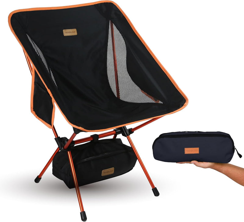 TREKOLOGY Camping Chairs, Folding Camping Chair, Outdoor Chairs, Lawn Chairs Camp Chair Chaise Camping Pliante Portable Camping Folding Chair Outdoor Folding Chair Chaise de Camping Chairs for Adults